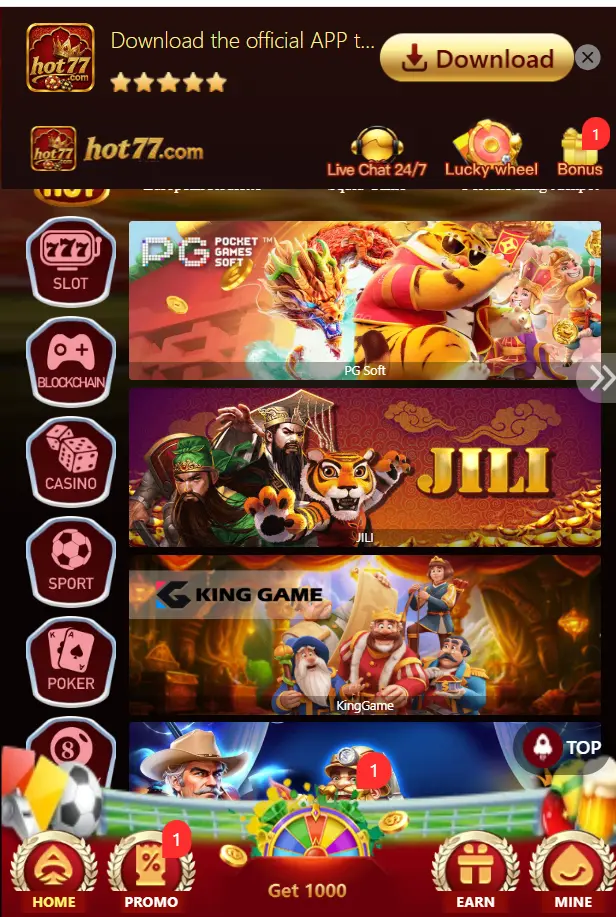 hot77 game image